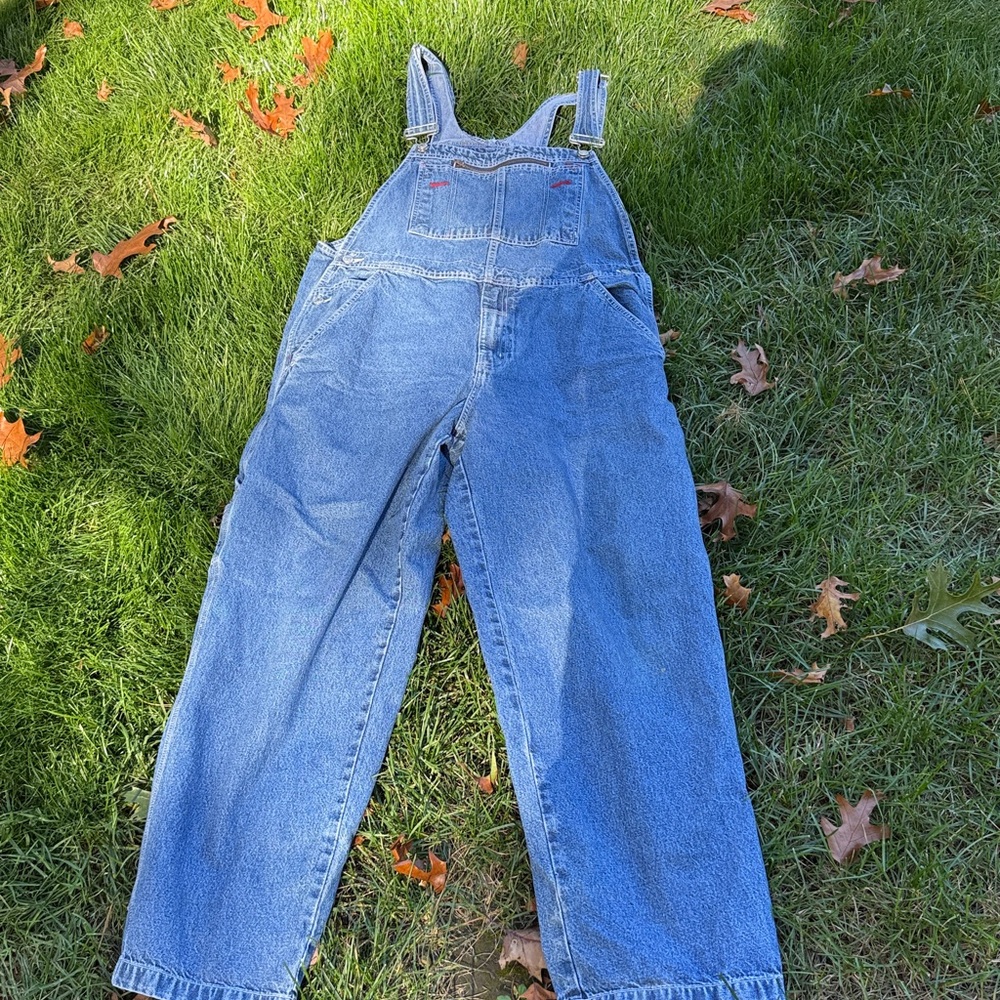 Blue Denim Overalls